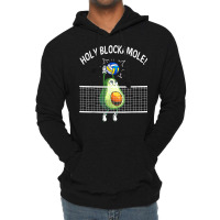 Holy Blockamole Volleyball Shirt Player Blocker Avocado T Shirt Lightweight Hoodie | Artistshot