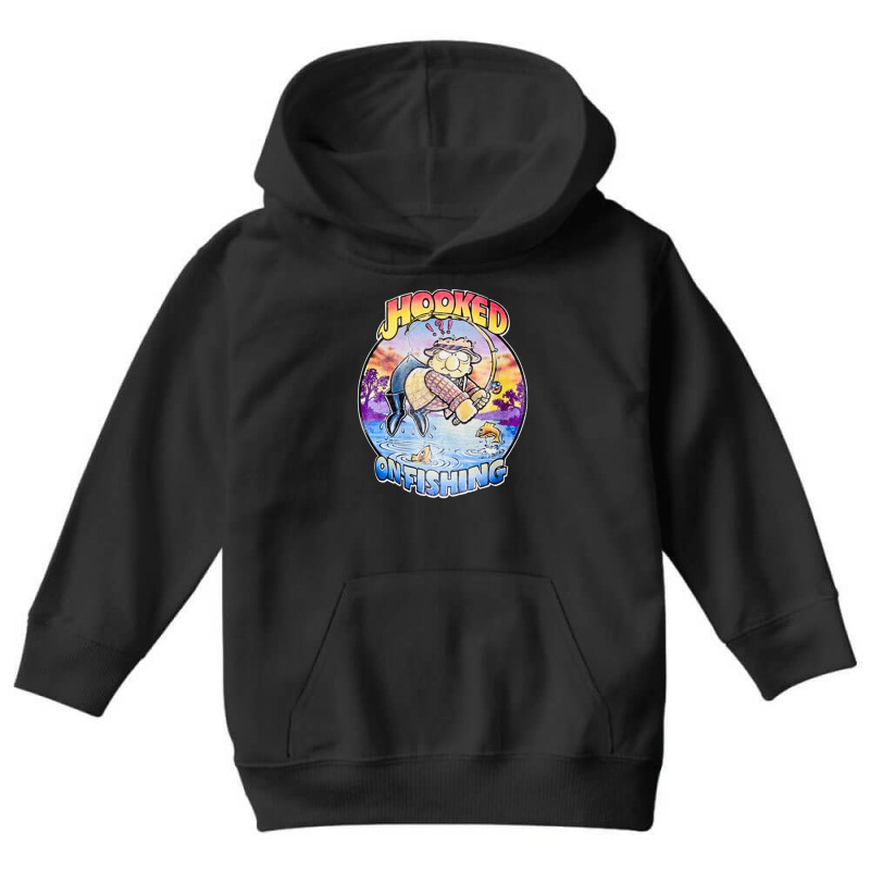 Hooked On Fishing, Hooked, Fishing, Hooked On Fishings, The Hooked On  Youth Hoodie by cm-arts | Artistshot