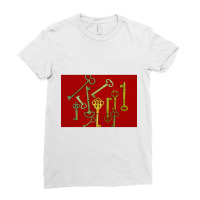 Rouge Keys Ladies Fitted T-shirt | Artistshot