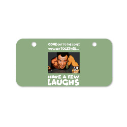 laugh action movie Bicycle License Plate | Artistshot