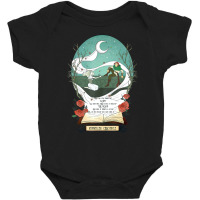 Fantasy Kingkiller Chronicle Auri And Kvothe Moon Key Quote Baby Bodysuit | Artistshot