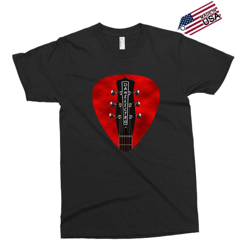 Guitar Headstock Pick Art - Danelectro 59 Resonator Classic Exclusive T-shirt by DonaldHufford | Artistshot