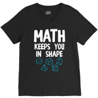 Funny Math Teacher Art Men Women Mathematics Equation Lovers T Shirt V-neck Tee | Artistshot