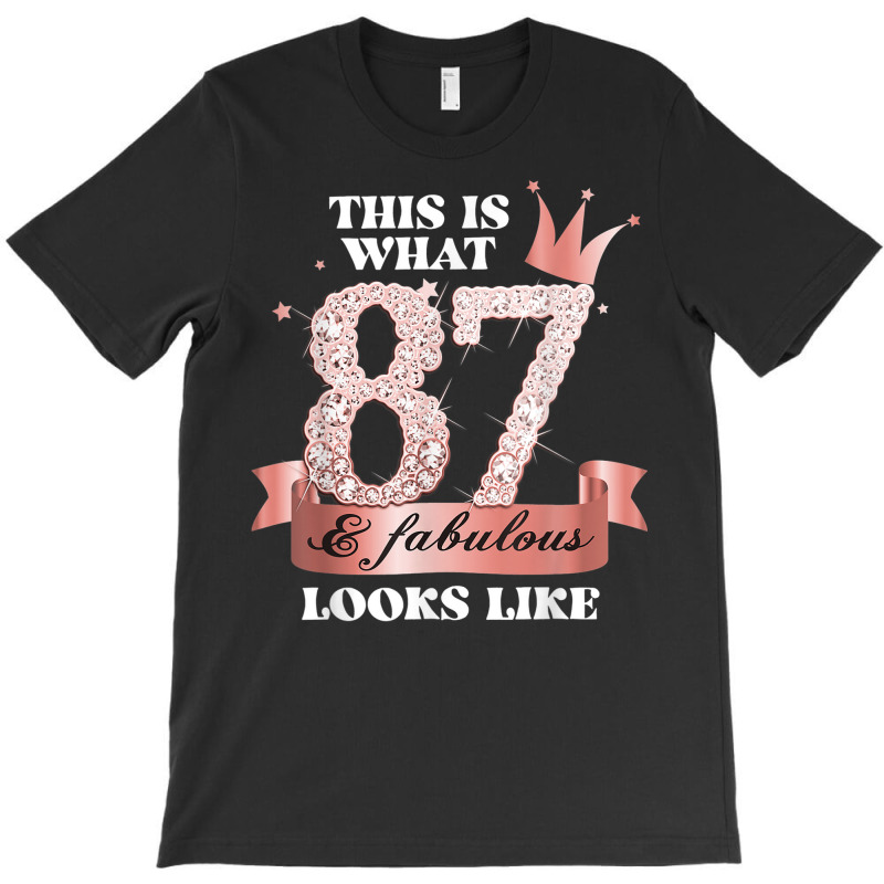 87 & Fabulous I Rose And Black Party Group Candid Photo Item T-shirt | Artistshot