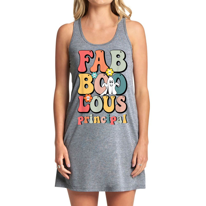 Fab Boo Lous Principal School Principal Groovy Halloween Tank Dress by Clinical | Artistshot