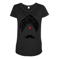 Bharathiyar Tamil Kavithai Vedikkai Manidar Quote Maternity Scoop Neck T-shirt | Artistshot