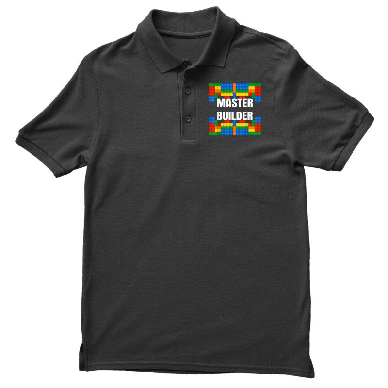 Master Builder Building Blocks Brick Builders Toys Gift T Shirt Men's Polo Shirt | Artistshot