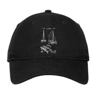 Catamaran Sailboat Patent, Catamaran, Sailboat Patent, Catamaran Sailb Adjustable Cap | Artistshot