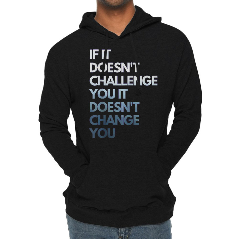 Fitness Motivation Inspirational Quote Fitness Lightweight Hoodie by cm-arts | Artistshot