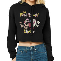 Ren And Stimpy Classic Show Title Cropped Hoodie | Artistshot