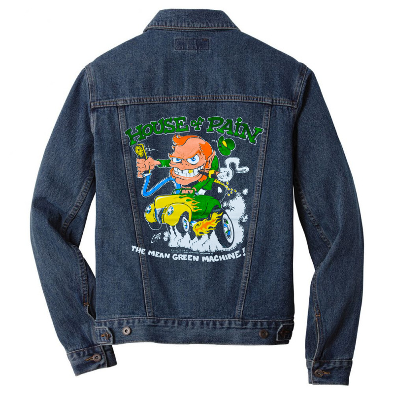 The Mean Green Machine, The Mean Green Machines, The Mean, Green, Mach Men Denim Jacket by cm-arts | Artistshot