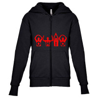 Womens State Of Ohio V-neck Youth Zipper Hoodie | Artistshot