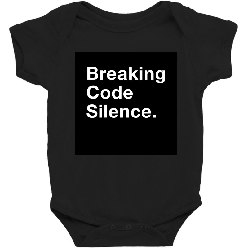 Breaking Code Silence. Baby Bodysuit | Artistshot