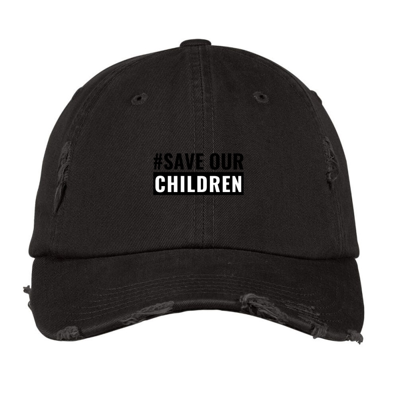 Save Our Children Vintage Cap by cm-arts | Artistshot