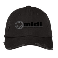 Midi   Musical Instrument Digital Interface Vintage Cap | Artistshot