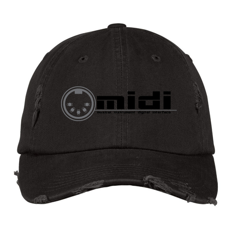 Midi   Musical Instrument Digital Interface Vintage Cap by Aksa Store | Artistshot