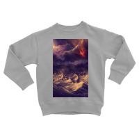 Stormy Ocean Toddler Sweatshirt | Artistshot