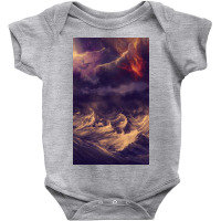 Stormy Ocean Baby Bodysuit | Artistshot