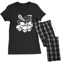 Cat Got Your Soul Cute Simple Cartoon Women's Pajamas Set | Artistshot