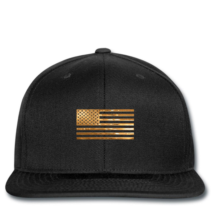 Copper Us Flag Printed Hat | Artistshot