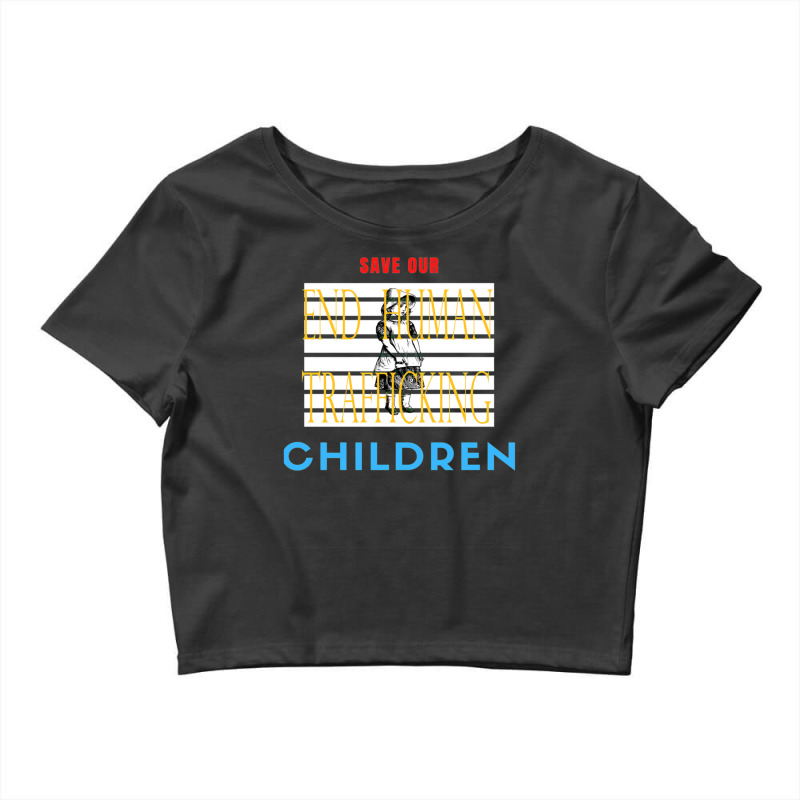 Save Our Children Crop Top by cm-arts | Artistshot