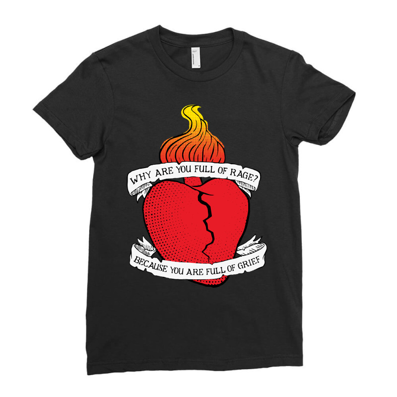 Full Of Grief Ladies Fitted T-Shirt by femalesbaubles | Artistshot