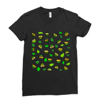 Calamansi Fruit Pattern Phone Cases Ladies Fitted T-shirt | Artistshot