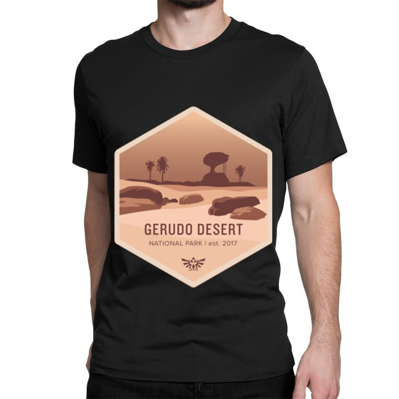 Pocket Tee Version - Gerudo Desert National Park Classic T-shirt by cm-arts | Artistshot