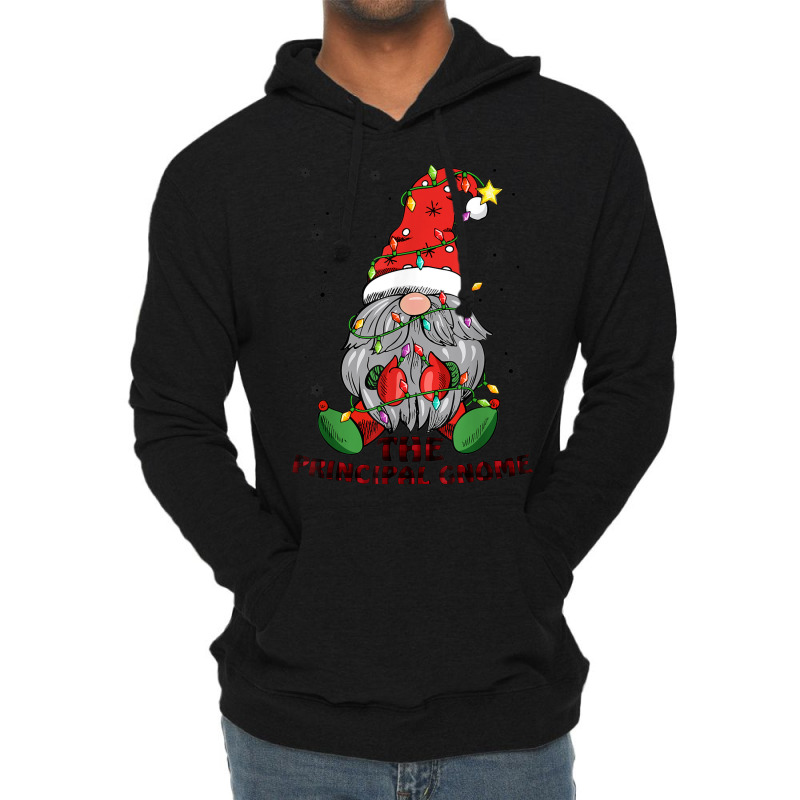 Funny Principal Gnome Family Matching Christmas Pajama Lightweight Hoodie by Fashlaza | Artistshot