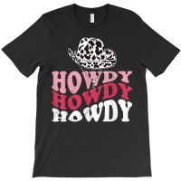 Howdy Cowgirl Rodeo Graphic Tees Dairy Cow Print T Shirt T-shirt | Artistshot