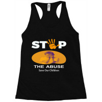 Stop The Abuse Racerback Tank | Artistshot