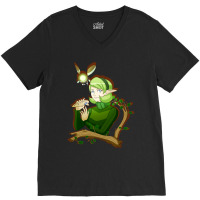 Saria Ocarina V-neck Tee | Artistshot