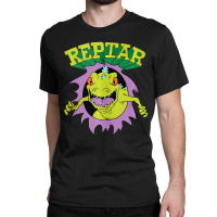 Reptar Attack Ripping Breaking Through Classic T-shirt | Artistshot