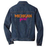 Michigan Girl Men Denim Jacket | Artistshot