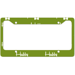 Hubby License Plate Frame | Artistshot