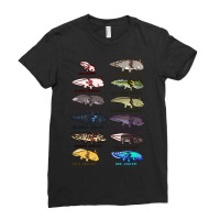 Axolotl Morphs And Colors Ladies Fitted T-shirt | Artistshot