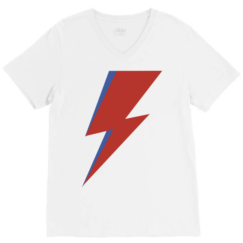 D.b. Lightning V-neck Tee | Artistshot