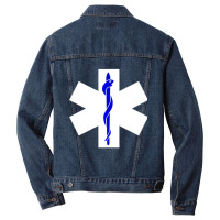 Emergency Medical Technician Emt Ems Men Women Paramedic Pullover Hood Men Denim Jacket | Artistshot