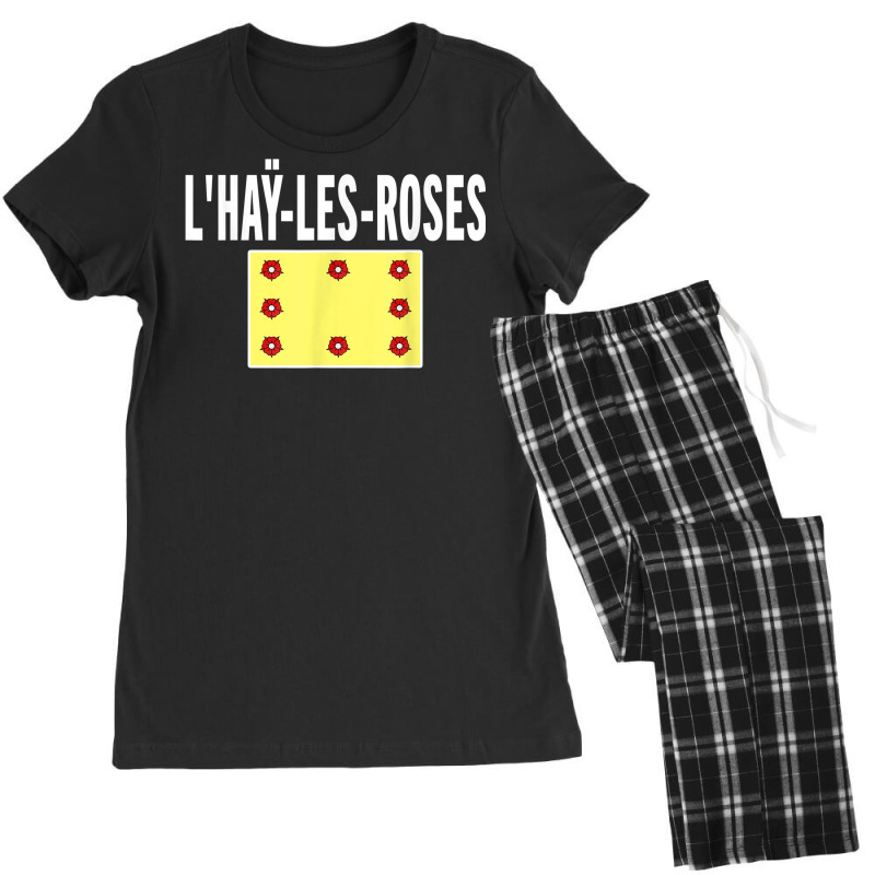 L'haÿ Les Roses Flag National France Pride Gift Women's Pajamas Set by Clinical | Artistshot