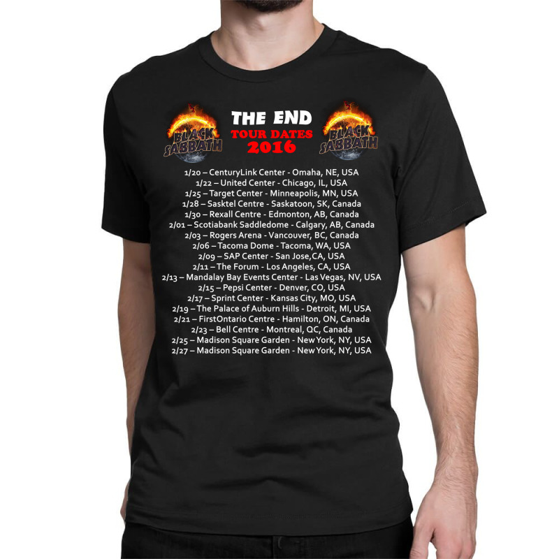 The End Center Classic T-shirt | Artistshot