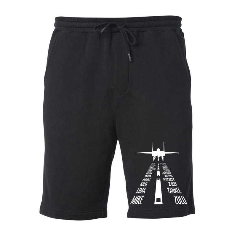 Flying F 15 Eagle Pilot Landing Phonetic Alphabet Runway F15 Premium T Fleece Short | Artistshot