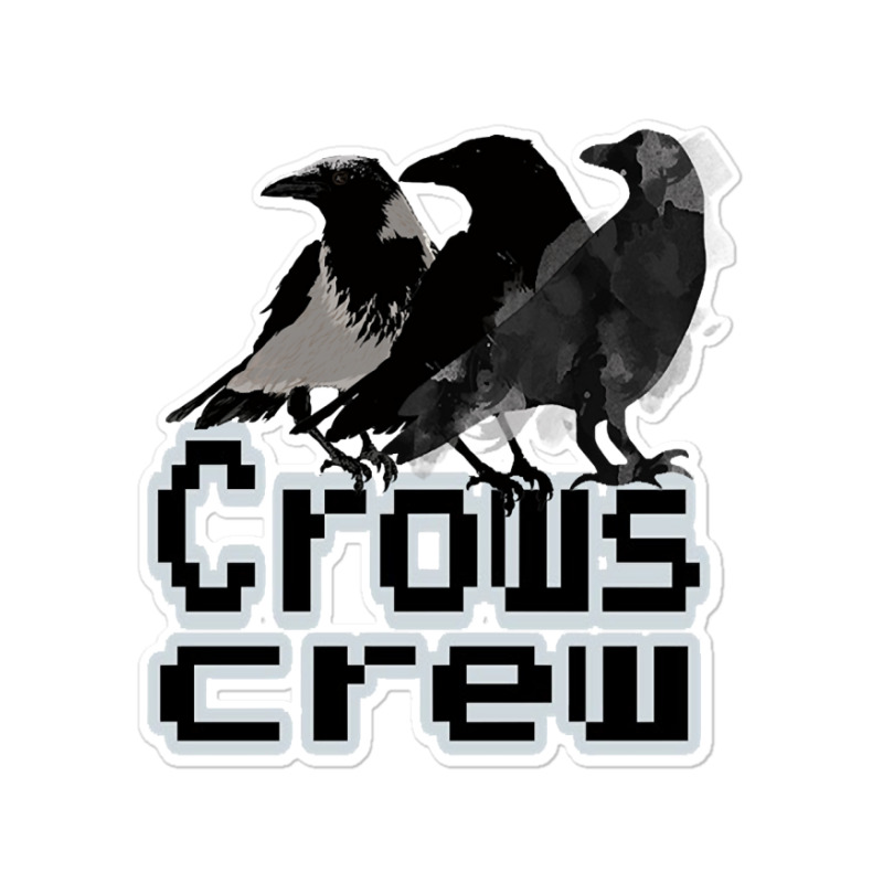 Crows Crew Sticker | Artistshot