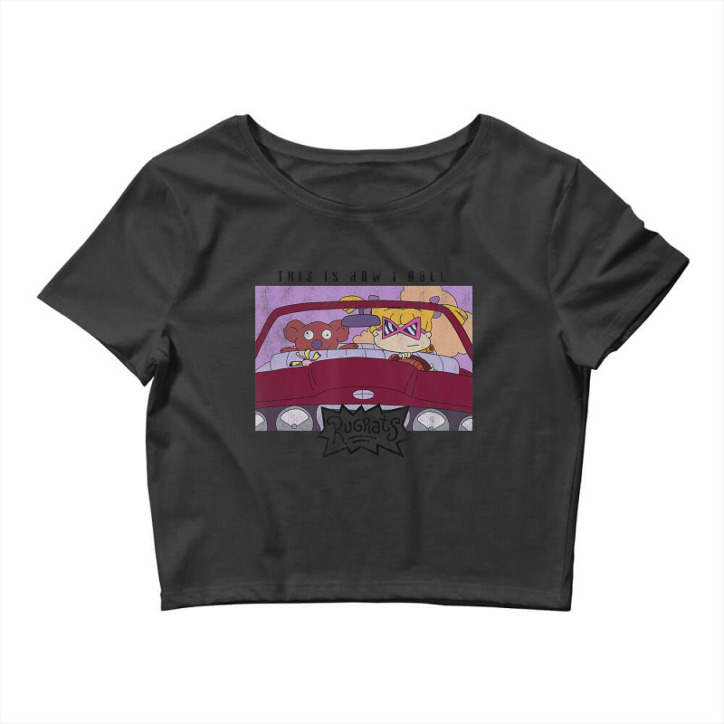 Rugrats Angelica This Is How I Roll Crop Top by cm-arts | Artistshot