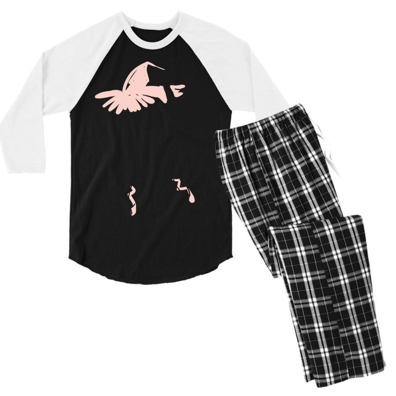 Ballet Dancer Men's 3/4 Sleeve Pajama Set | Artistshot