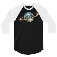 Saturn Disco Ii 3/4 Sleeve Shirt | Artistshot