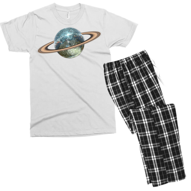 Saturn Disco Ii Men's T-shirt Pajama Set | Artistshot