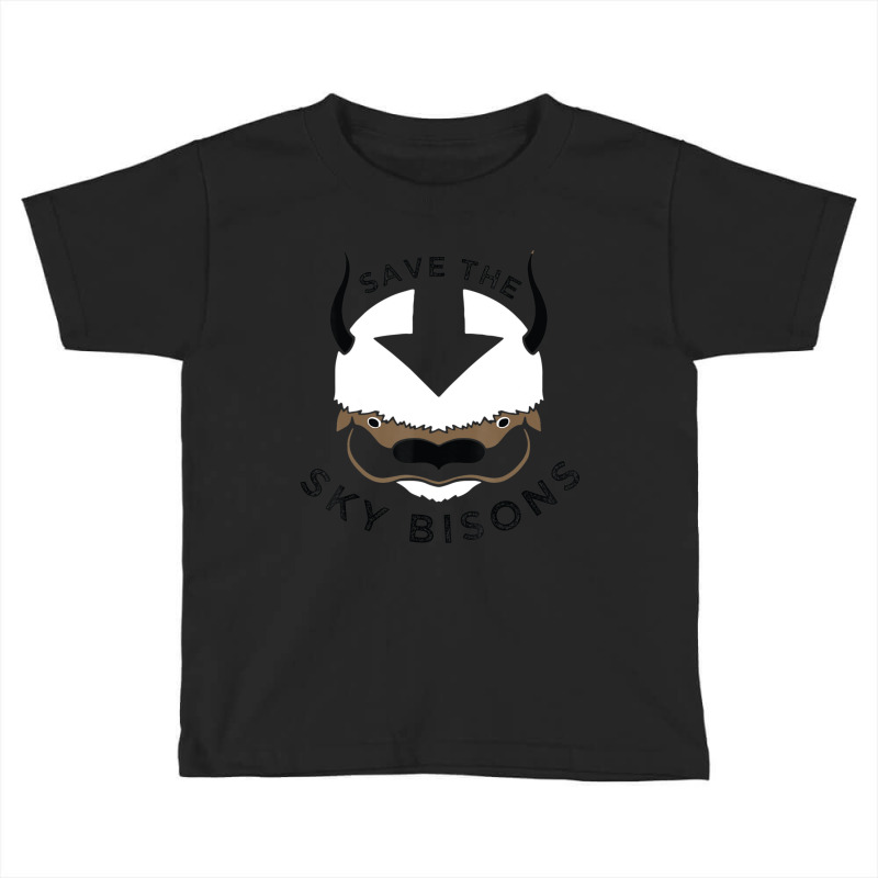 Save The Sky Bisons With Sky Bison Head Toddler T-shirt by cm-arts | Artistshot