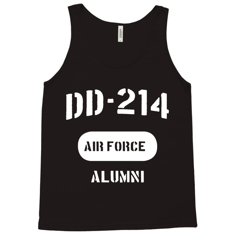 Dd-214 Us Air Force Alumni Tank Top by degreesgunner | Artistshot