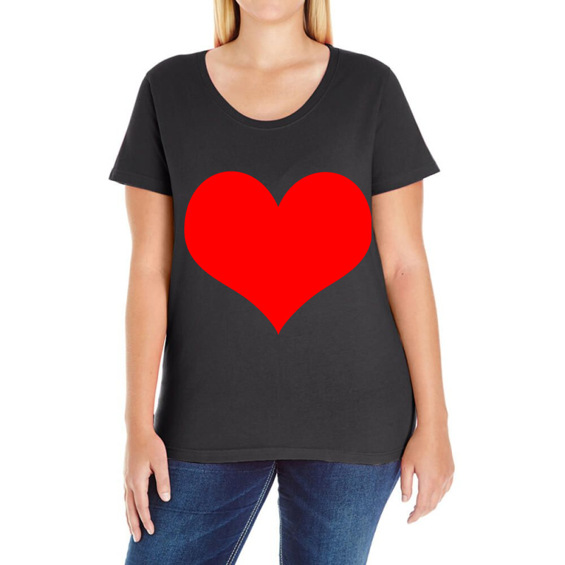 Heart-iglky Ladies Curvy T-Shirt by femalesbaubles | Artistshot