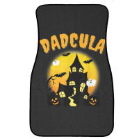 Dadcula Funny Dad Halloween Costume Spooky Season Scary Mens Front Car Mat | Artistshot